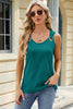 Round Neck Wide Strap Tank - Premium   - Just $29.95! Shop now at LACEDUPED