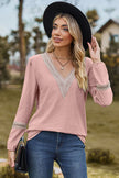 V-Neck Long Sleeve T-Shirt - Premium   - Just $34.95! Shop now at LACEDUPED