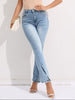 Slit Buttoned Jeans with Pockets - Premium   - Just $61.95! Shop now at LACEDUPED